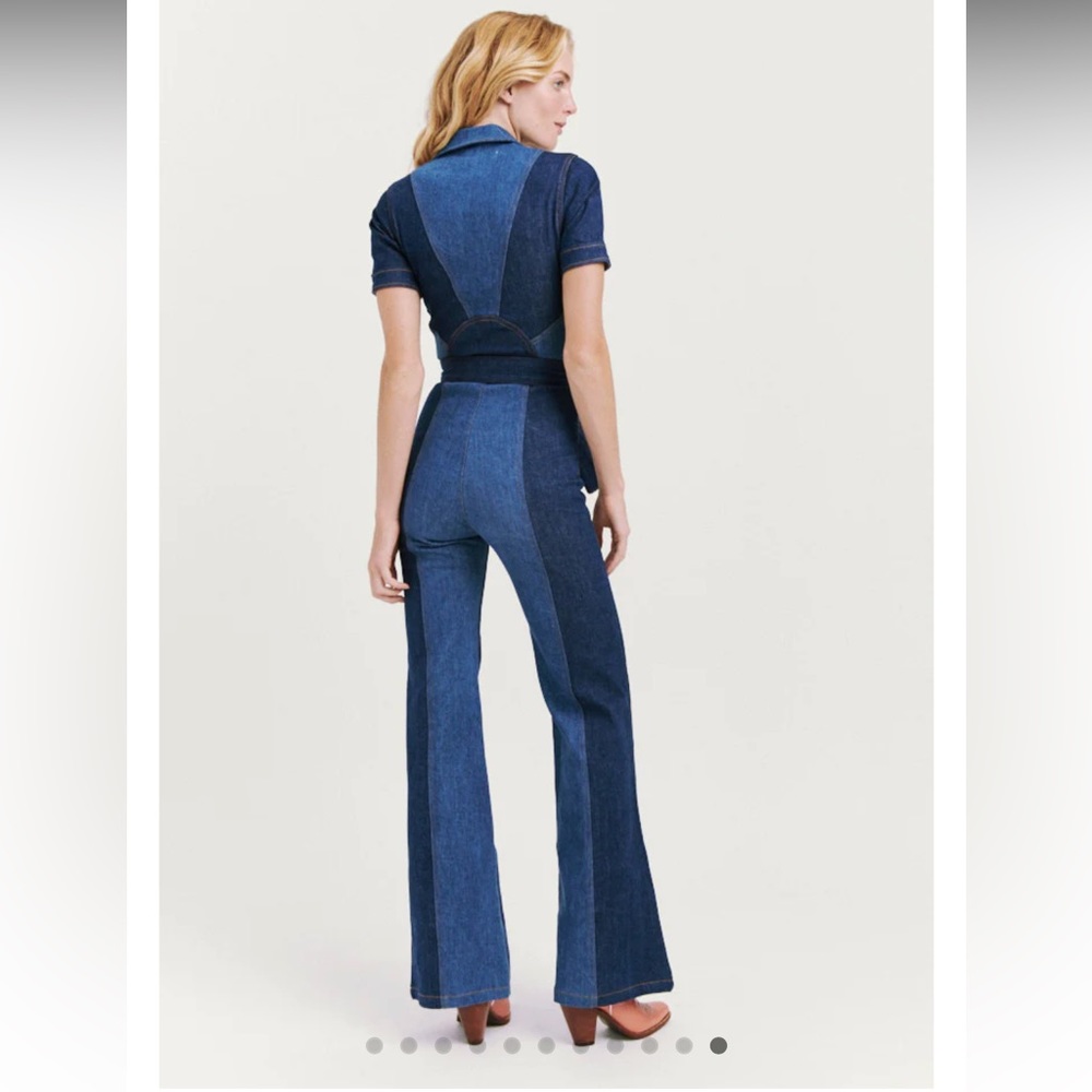 Stoned Immaculate Blue Jean Baby Jumpsuit